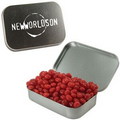Large Silver Mint Tin w/ Cinnamon Red Hots